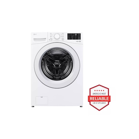 Lg 5.0 cu. ft. Mega Capacity Front Load Washer WM3470CW